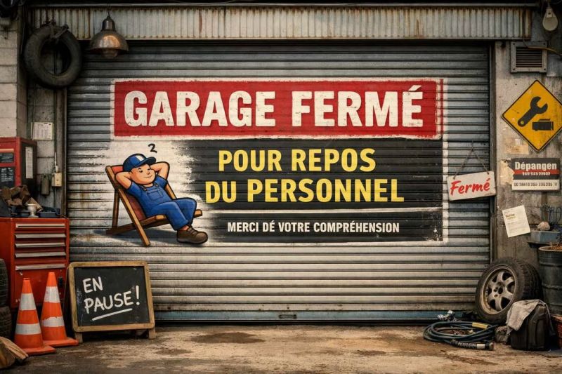 Fermeture fin d'année